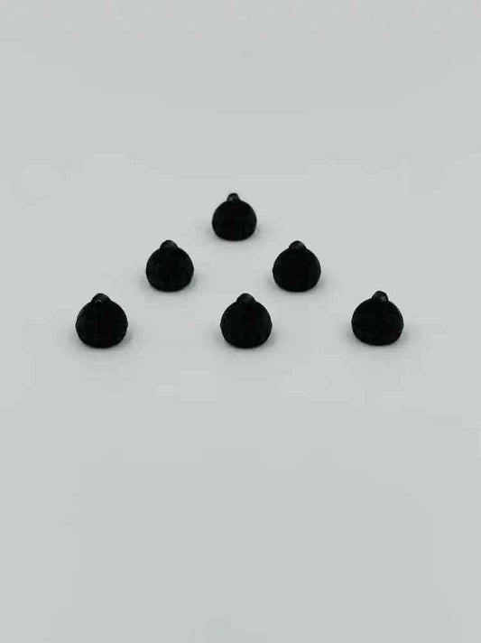 Widex  Round Ear Tip Hearing Aid Domes, Pack of 10 Two Vent Domes