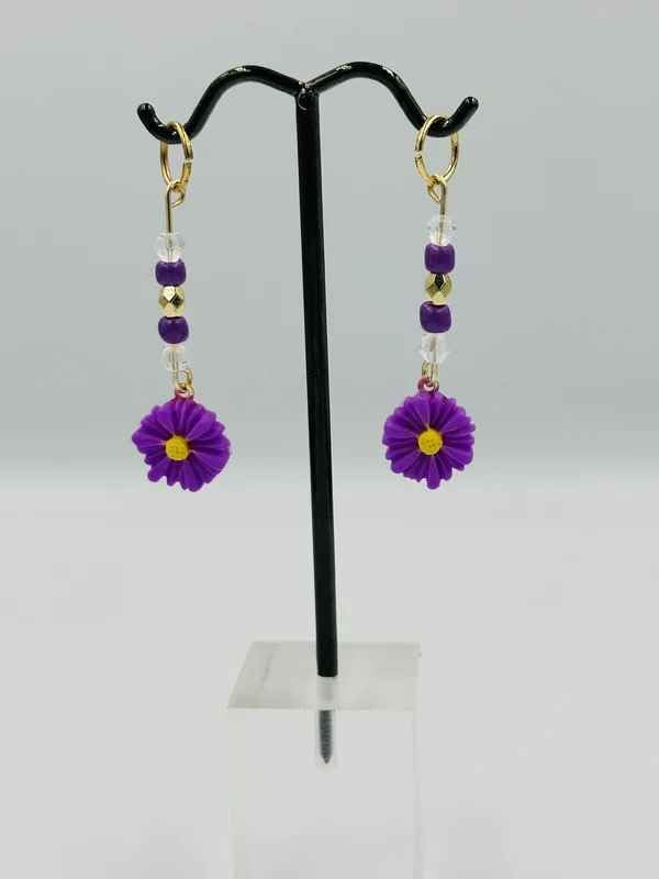 Hearing Aid Charms - Sunflower Hearing Aid Charms Set of 2 - Hearing Aid Accessories