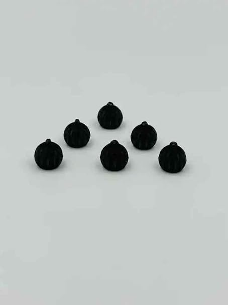 Widex Round Ear Tip Hearing Aid Domes, Pack of 10 Two Vent Domes