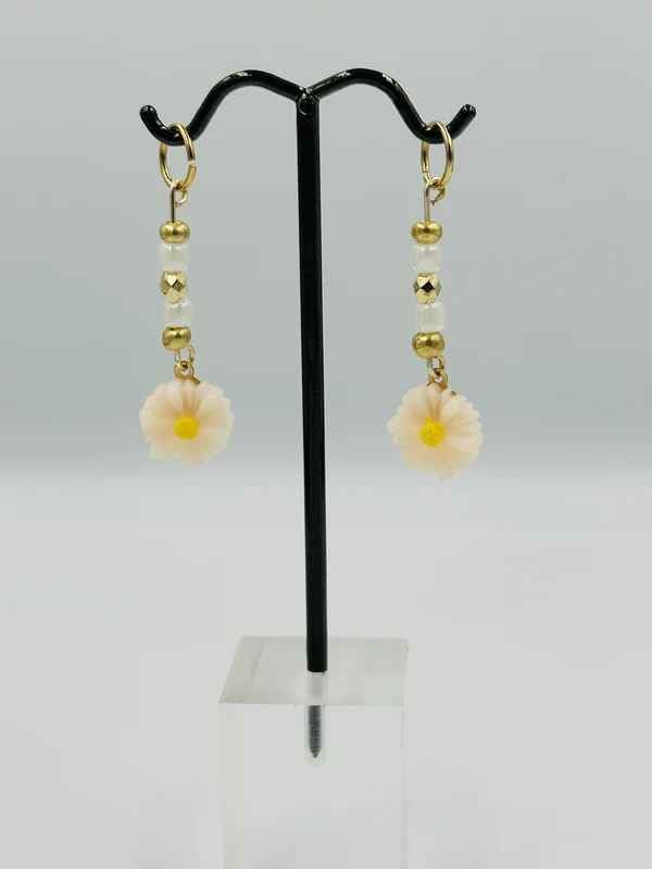 Hearing Aid Charms - Sunflower Hearing Aid Charms Set of 2 - Hearing Aid Accessories