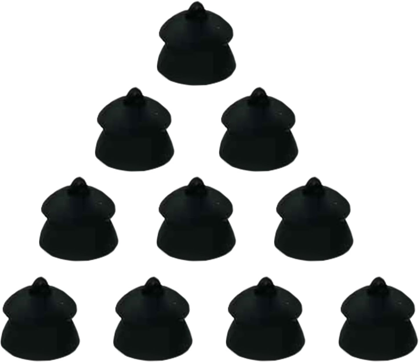 Widex Double Ear Tip Hearing Aid Domes Pack of 10 for Lasting Comfort