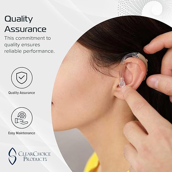 Widex Round Ear Tip Hearing Aid Domes, Pack of 10 Two Vent Domes