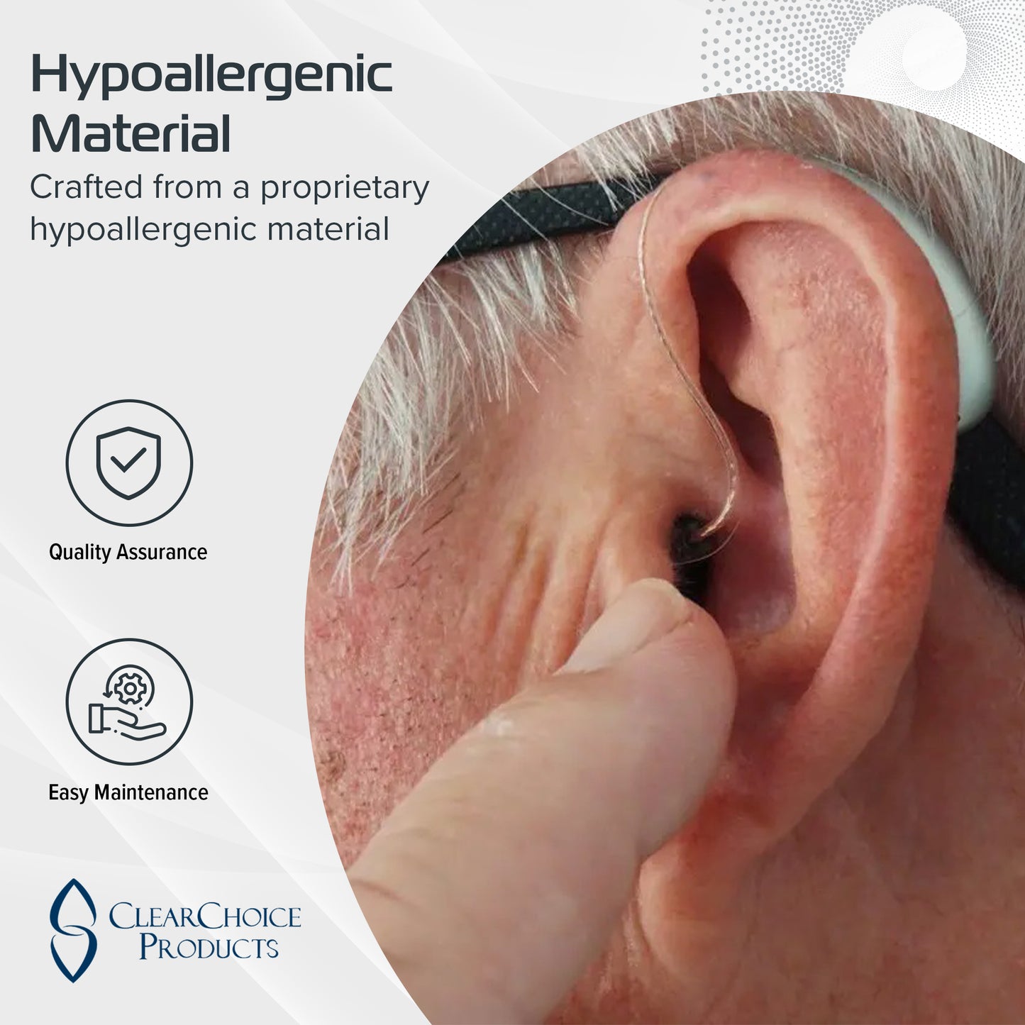 Phonak Sport Lock Pack of 10 Retention Tail for Hearing Aids