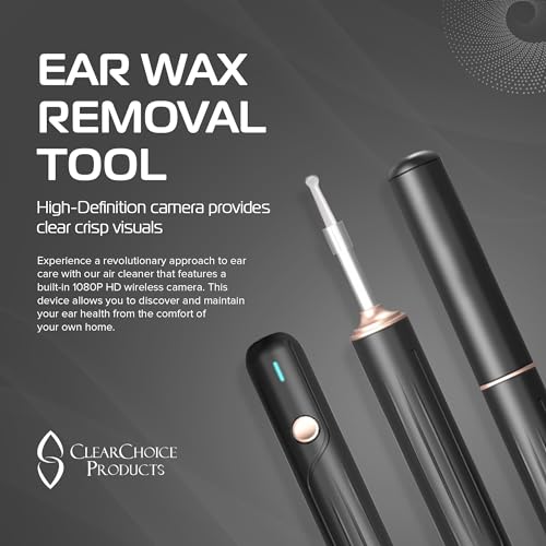 Ear Wax Removal with Camera, Earwax Remover Tool