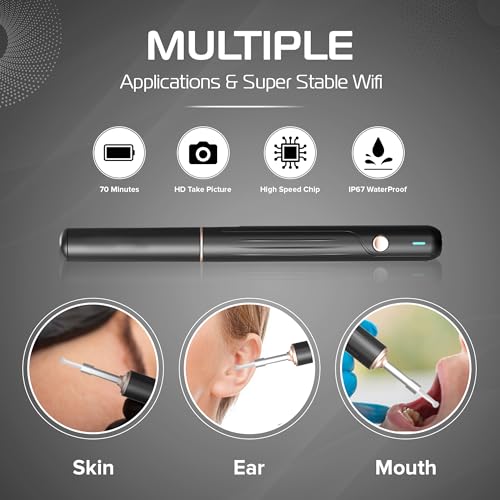 Ear Wax Removal with Camera, Earwax Remover Tool