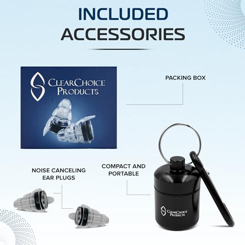 High Fidelity Noise Canceling Ear Plugs