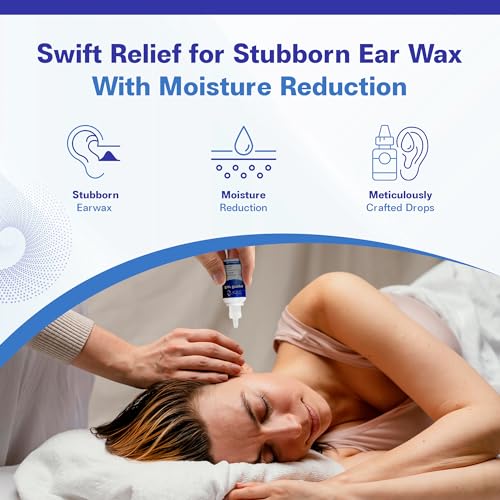 Organic Ear Wax Removal Drops for Clogged Ears