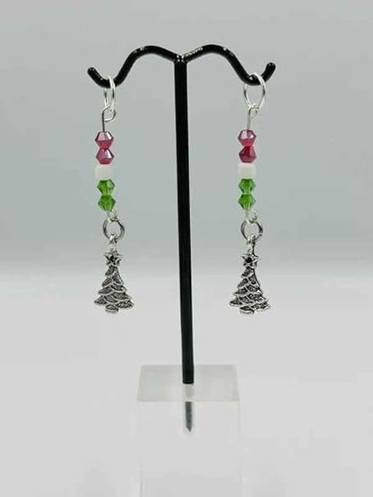 Hearing Aid Charms - Christmas Tree Hearing Aid Charms Set of 2 - Hearing Aid Accessories