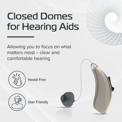 GN Resound Hearing Aid Closed Dome - Pack of 10