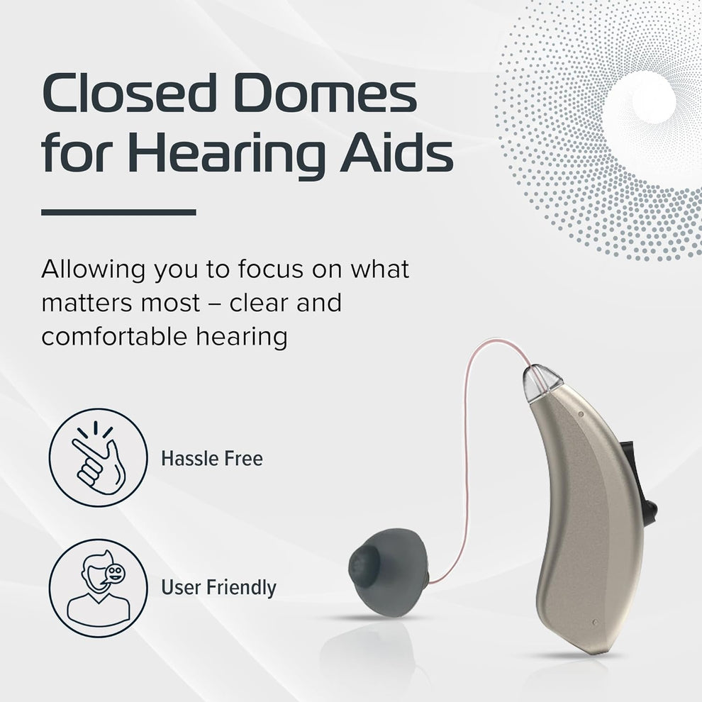 GN Resound Hearing Aid Closed Dome - Pack of 10 – Clear Choice Products