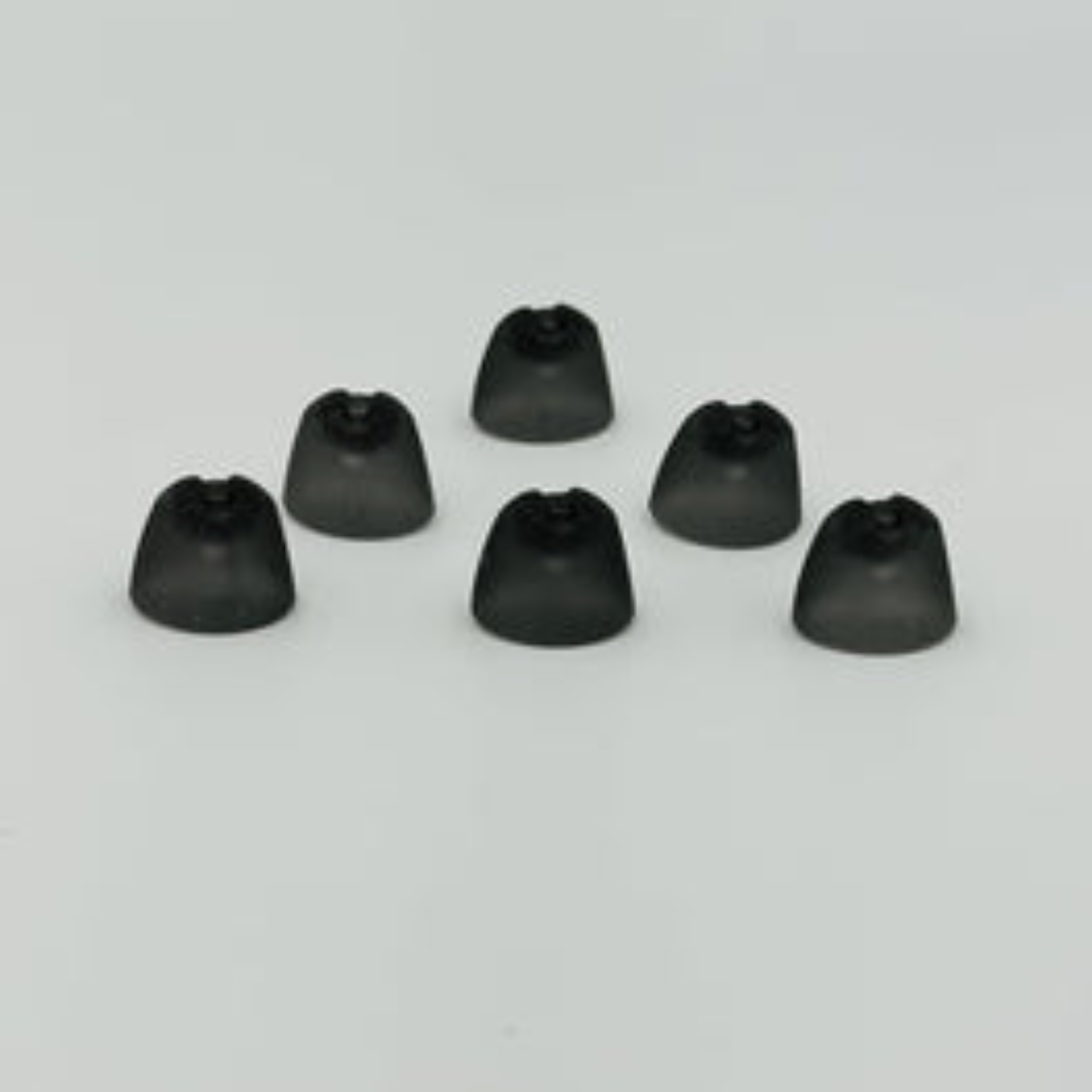 Hearing Aid Domes, Closed Dome for Hearing Aids, 6Pcs Hearing Aid Domes