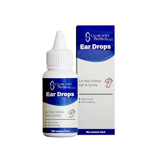 Organic Ear Wax Removal Drops for Clogged Ears