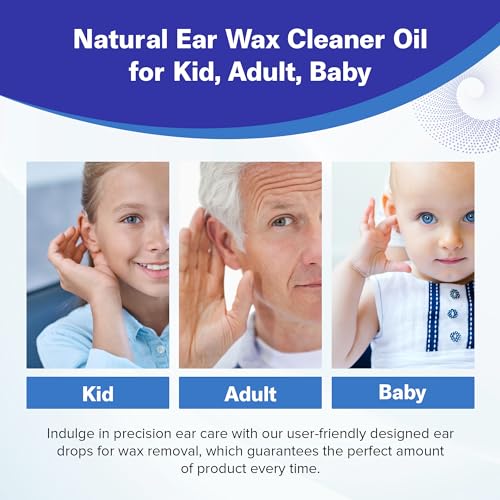 Organic Ear Wax Removal Drops for Clogged Ears